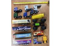 die cast LOT OF ADVERTISING TRUCK PARTS TOY TRUCK