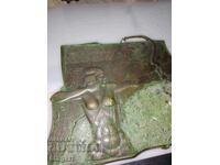 Bronze, bas-relief, small plastic