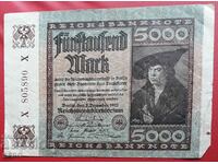 Banknote-Germany-5000 marks 1922