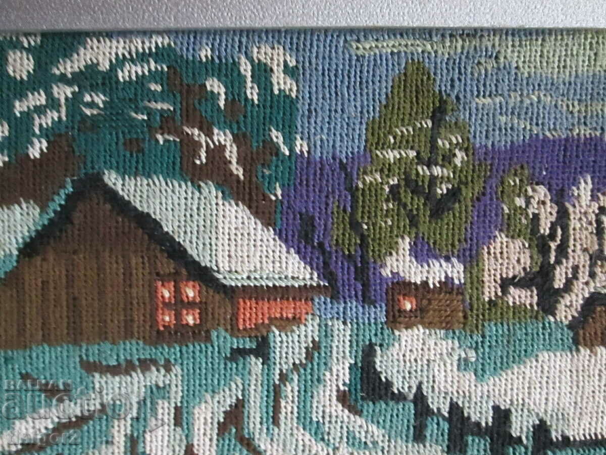 Delivery of Old tapestry, hand sewn Delivery of Old tapestry, hand sewn