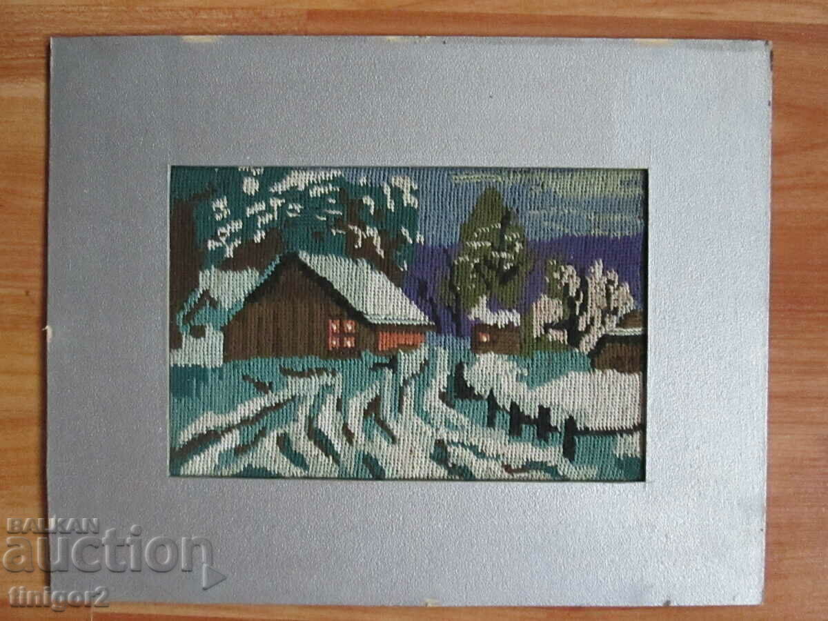 Old tapestry, hand sewn - 6 Old tapestry, hand sewn - 6