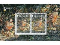 Gibraltar 2019 Europa CEPT (**) Blocul „Păsări naționale”.