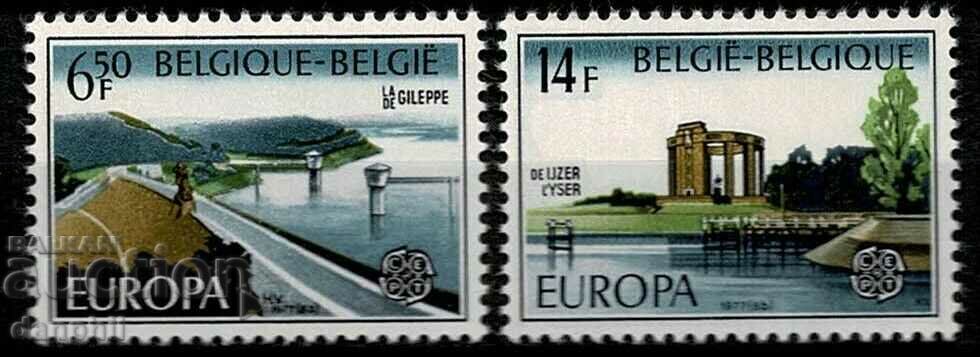 Belgium 1977 Europe CEPT (**), clean, unstamped series