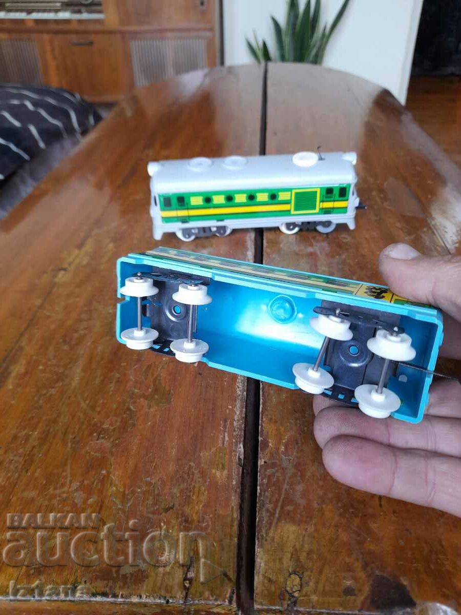 Auction Old Russian children's train Auction Old Russian children's train