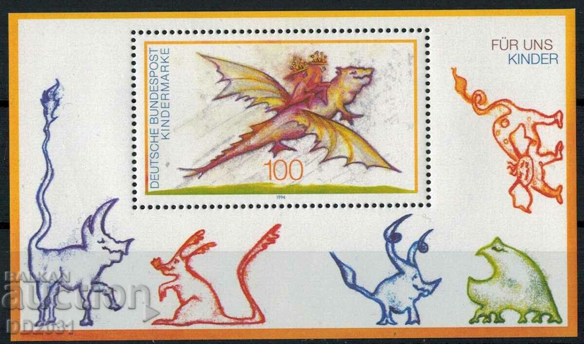 Germania 1994 - dragoni pentru copii MNH