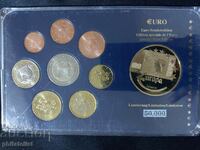 Letonia 2014 - Set Euro - de la 1 cent la 2 euro + medalie UNC