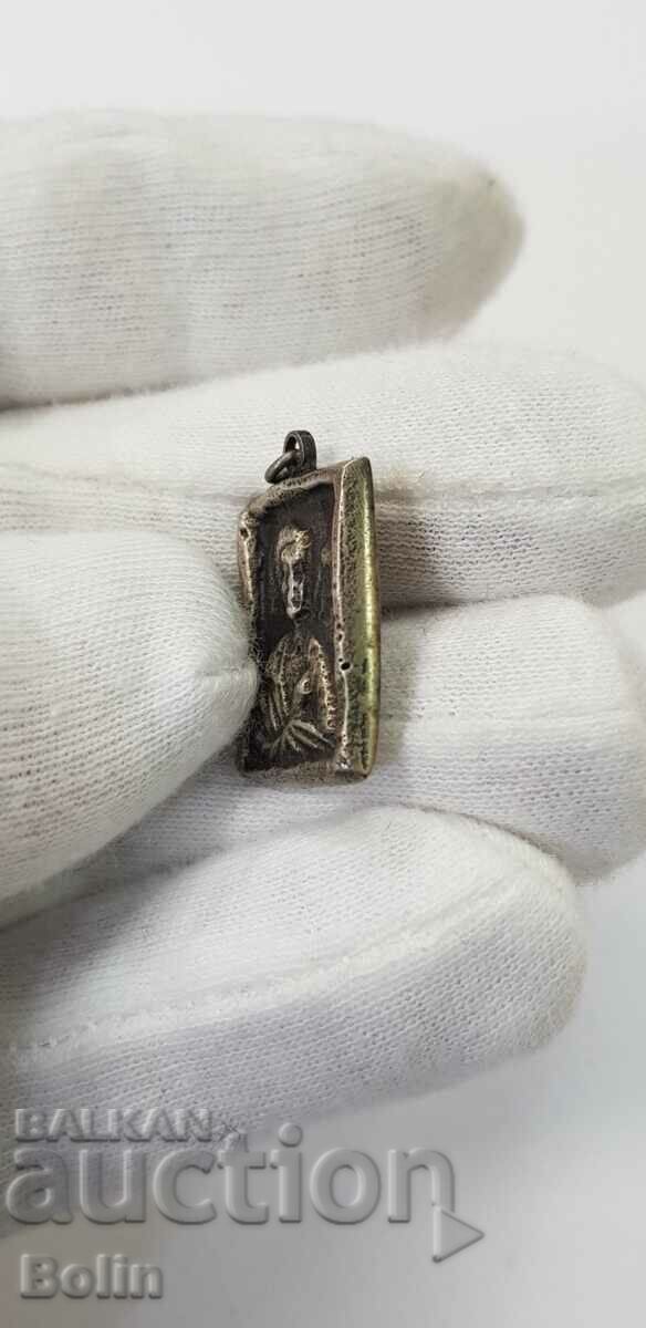 Auction  A rare early renaissance miniature icon, medallion - 19th century