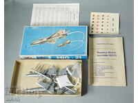 MIG 21 Old German toy fighter model to assemble