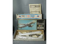 MERCURE Old German toy model Airplane to assemble