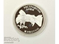 Moneda de argint Vultur, Vultur, Vulturi, Fauna sălbatică pe cale de dispariție
