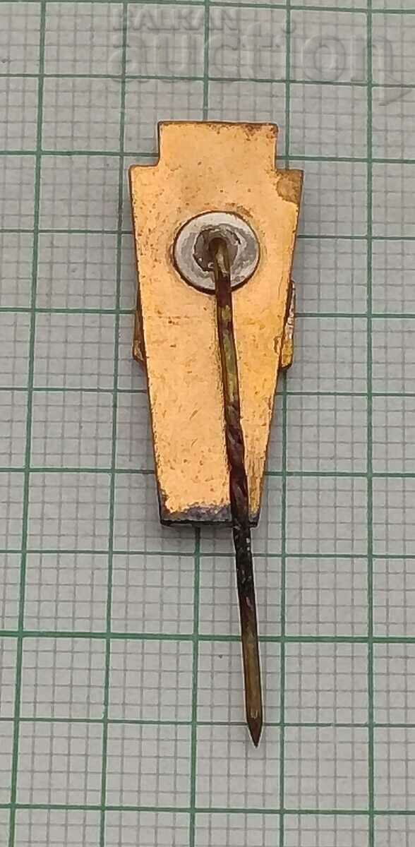 RIGA LATVIA POWER PLANT 20 yrs ENAMEL BADGE with price 15.00 BGN | € 7.67