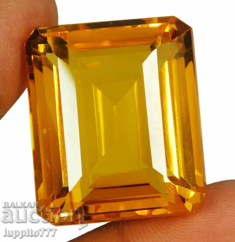 BZC! 137.30 ct natural imperial topaz set OMGTL from 1 st.!