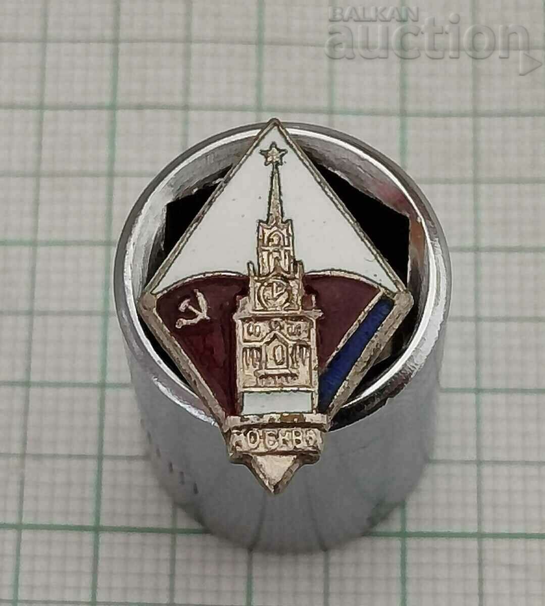 MOSCOW KREMLIN USSR OLD ENAMEL BADGE