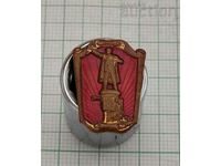 MONUMENTUL LENIN URSS VECHI INSIGNĂ EMALTĂ