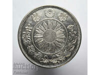 Monedă de argint 50 sen 1871 • Japonia • 31,5 mm • 12,28 g