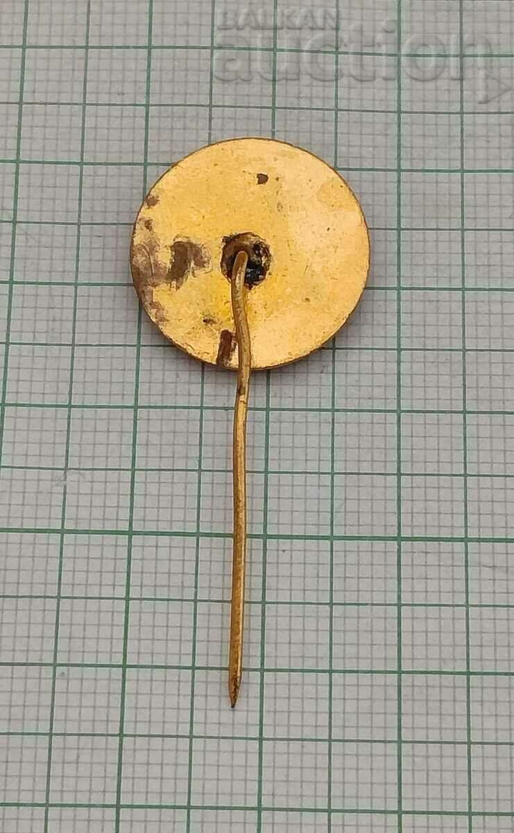 EMALT INSIGNĂ LENIN GOLD LAPER cu preț 3.00 BGN | € 1.53