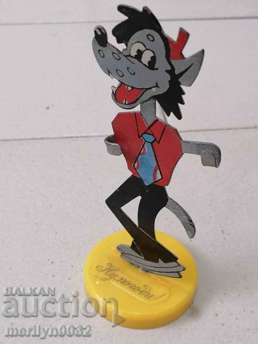 Метална фигура Ну, Погоди СССР статуетка, играчка, сувенир с цена 55.00 лв. | € 28.12 Метална фигура Ну, Погоди СССР статуетка, играчка, сувенир с цена 55.00 лв. | € 28.12