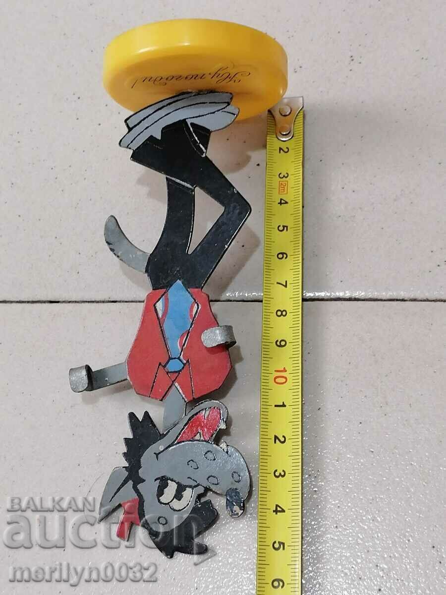 Метална фигура Ну, Погоди СССР статуетка, играчка, сувенир - 5 Метална фигура Ну, Погоди СССР статуетка, играчка, сувенир - 5