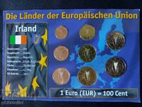 Irlanda 2003 - 2008 - Set euro de la 1 cent la 2 euro 8 monede