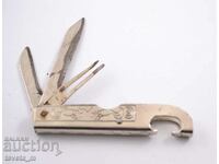 Pocket knife with 4 tools