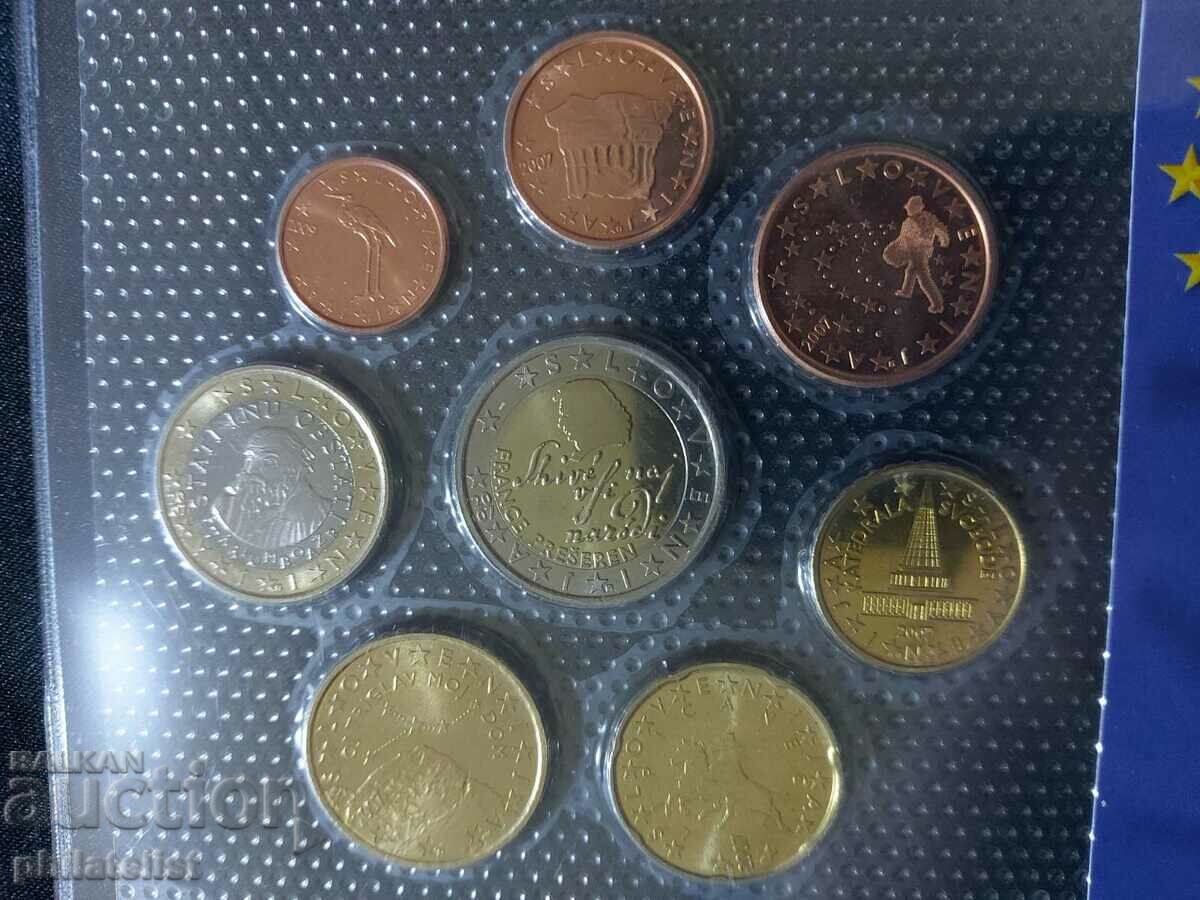 Slovenia 2007-2009 - Euro set - complete series with price 23.00 BGN | € 11.76 Slovenia 2007-2009 - Euro set - complete series with price 23.00 BGN | € 11.76