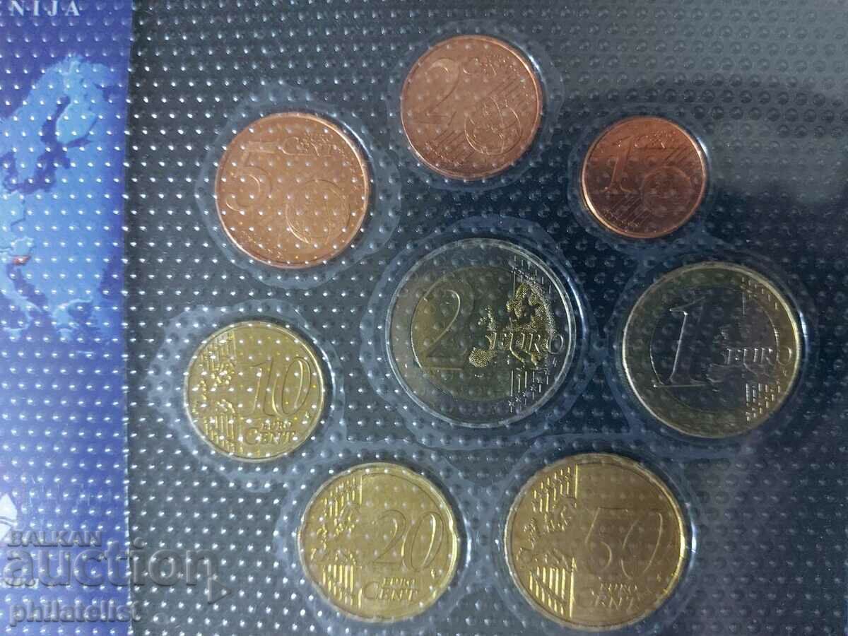 Auction Slovenia 2007-2009 - Euro set - complete series Auction Slovenia 2007-2009 - Euro set - complete series