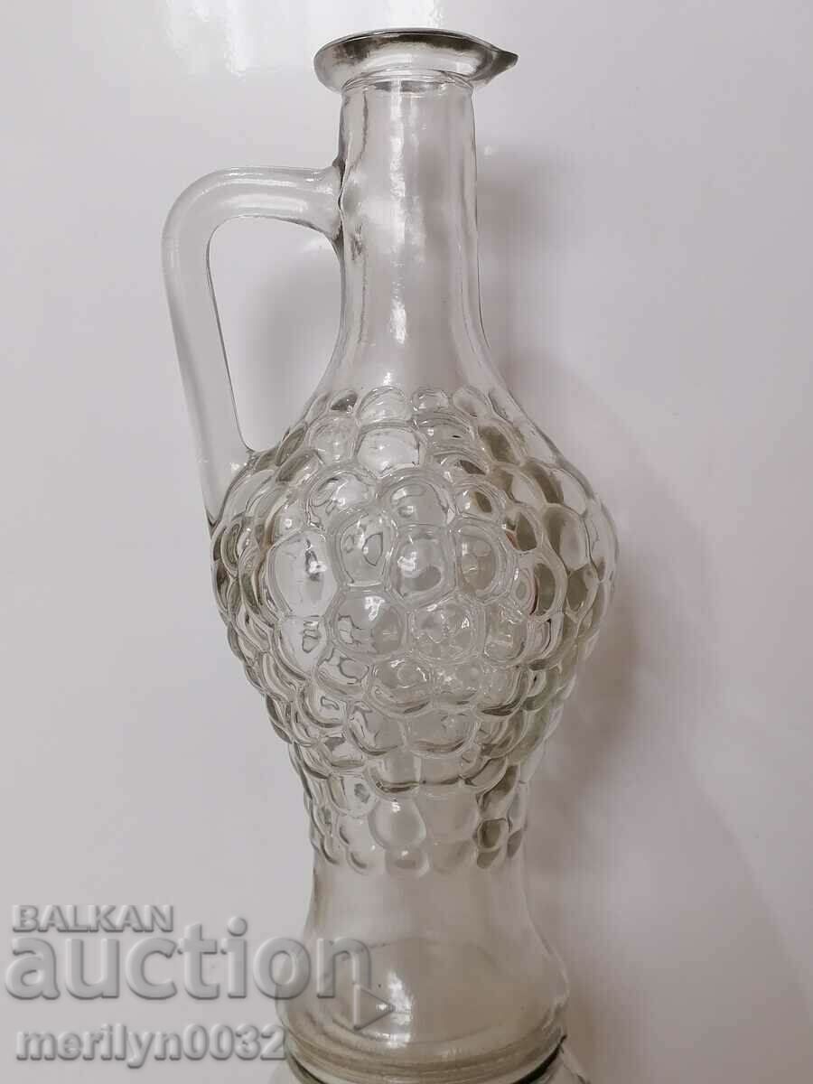 Old glass jug carafe bottle bottle glass