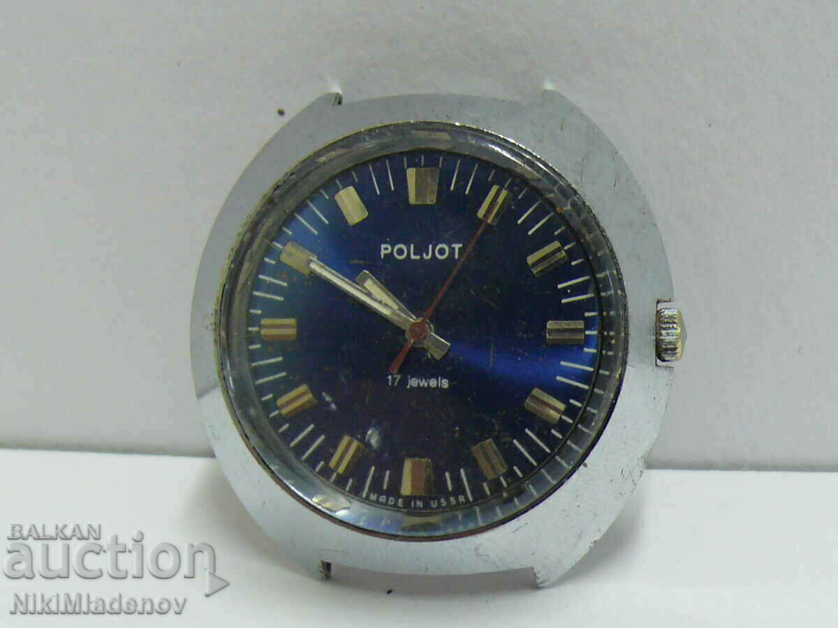 Soviet POLET/POLJOT Men's wristwatch, working