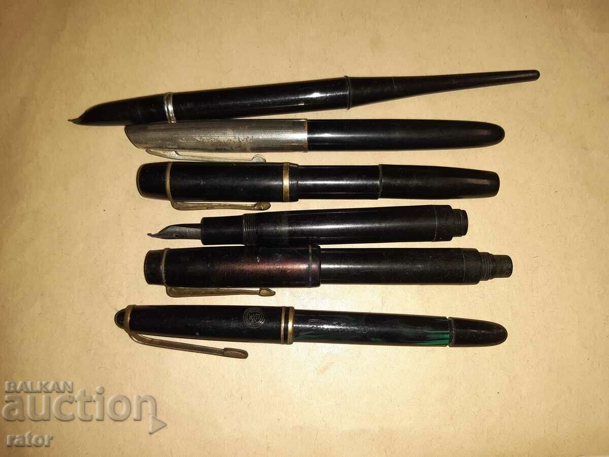 Стари писалки - 6 броя , писалка ПОБЕДА 63