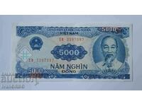 5000 Dong Vietnam 5000 Dong Vietnam 1991 Bancnotă asiatică