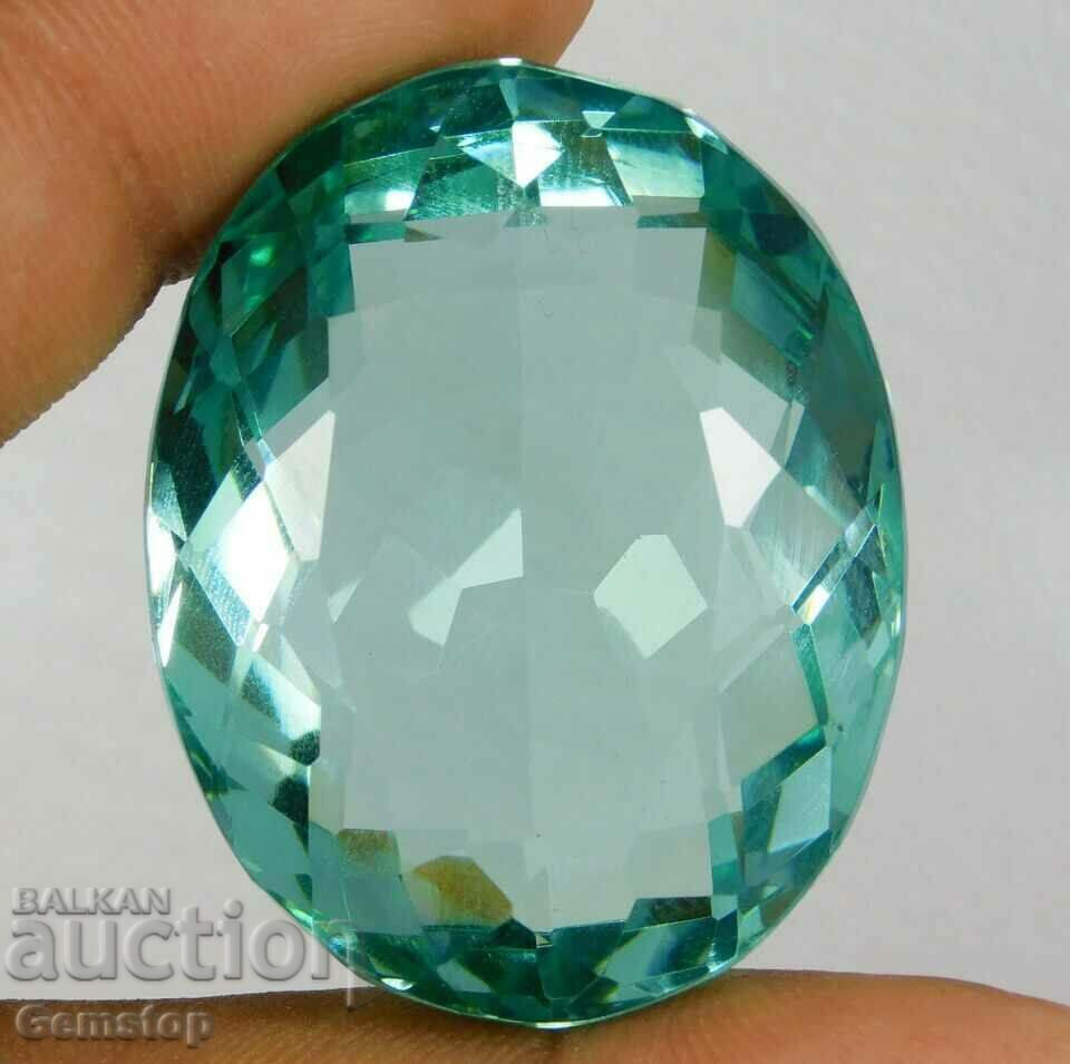 BZC! 164.70 ct natural aquamarine oval cert.OMGTL from 1st!