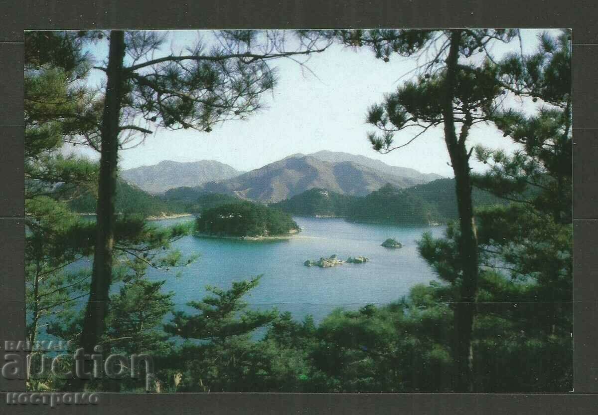 North Korea old Post card - A 3538