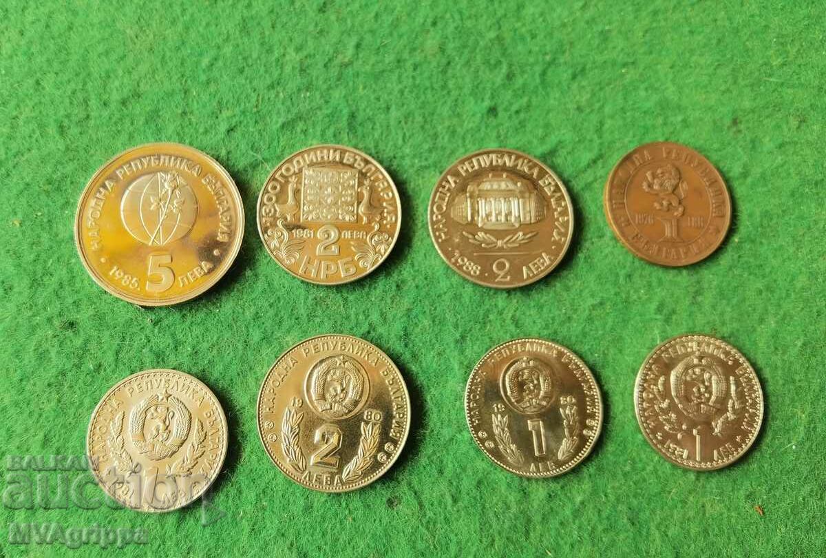 Лот Юбилейни монети България