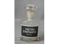 Old Glass Apothecary Bottle Jar Pharmacy Poison