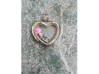 Pandora Heart Silver Necklace