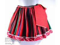 Children's woolen skirt with cloth, folk costume