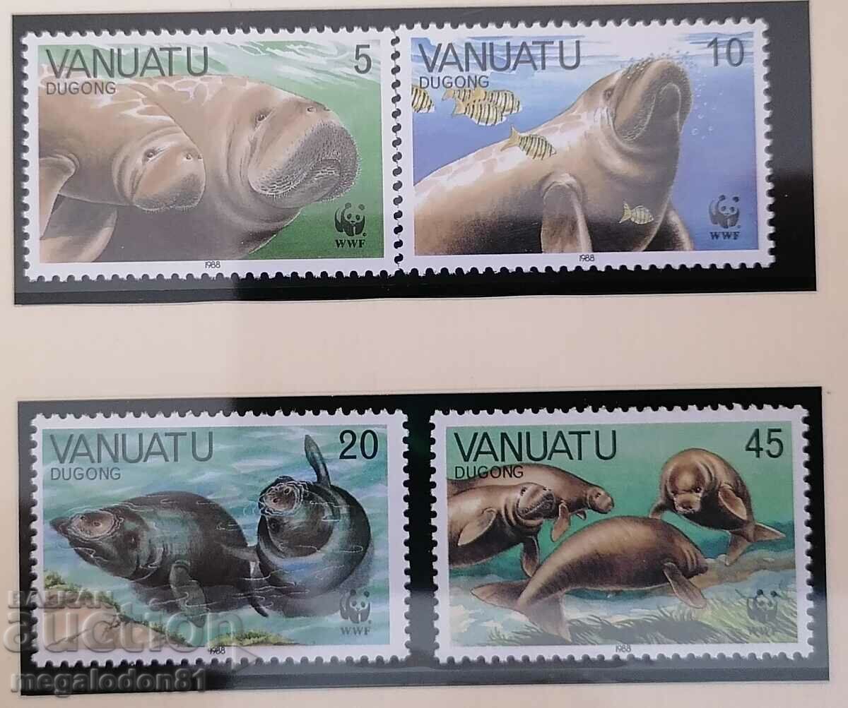 Вануату - WWF фауна, дюгонг
