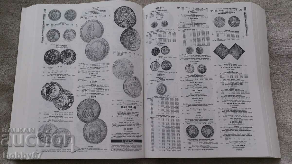 Licitație Catalogul mondial de monede al lui Chester Krause 1601-1700