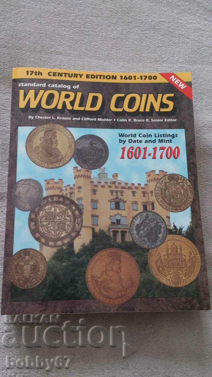 Световен монетен каталог за 1601-1700 год. на Chester Krause