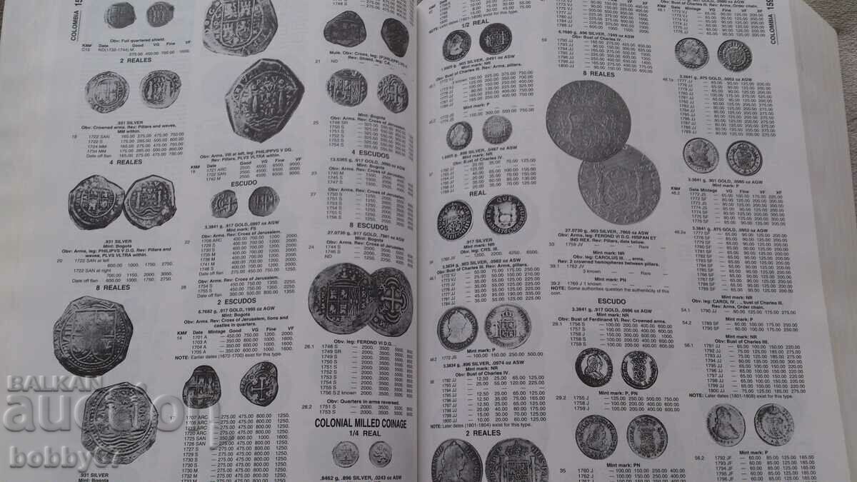 Auction  Chester Krause's World Coin Catalog 1701-1800