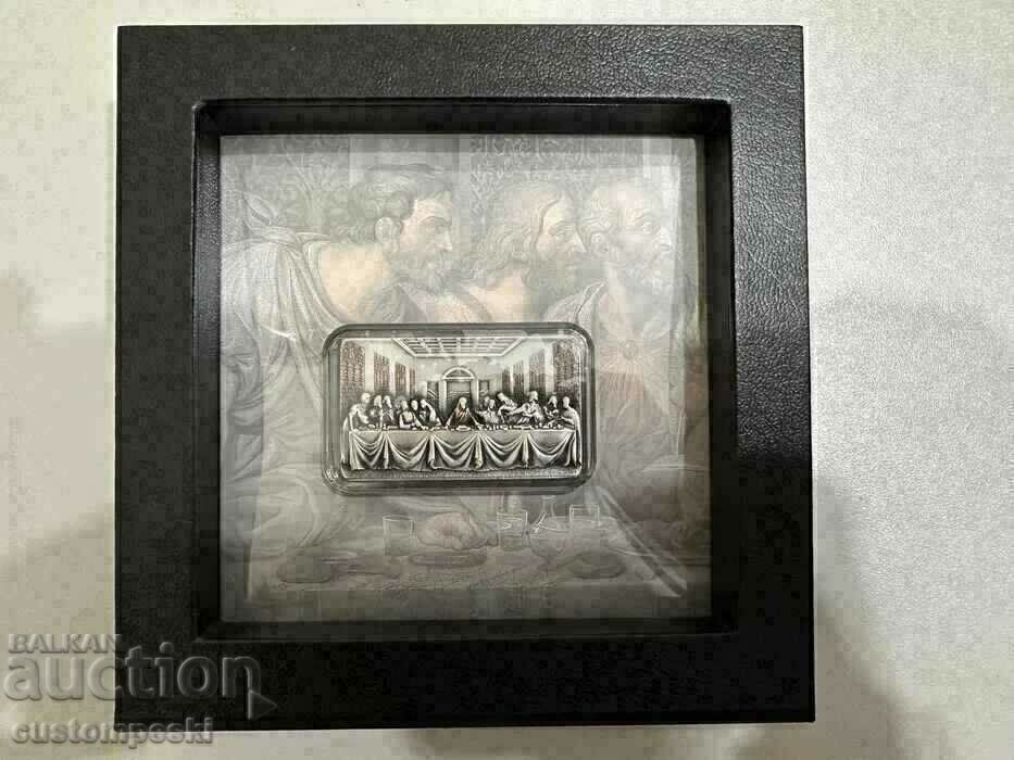 Silver coin 'The Last Supper' 2 oz Cameroon 2019 Silver coin 'The Last Supper' 2 oz Cameroon 2019