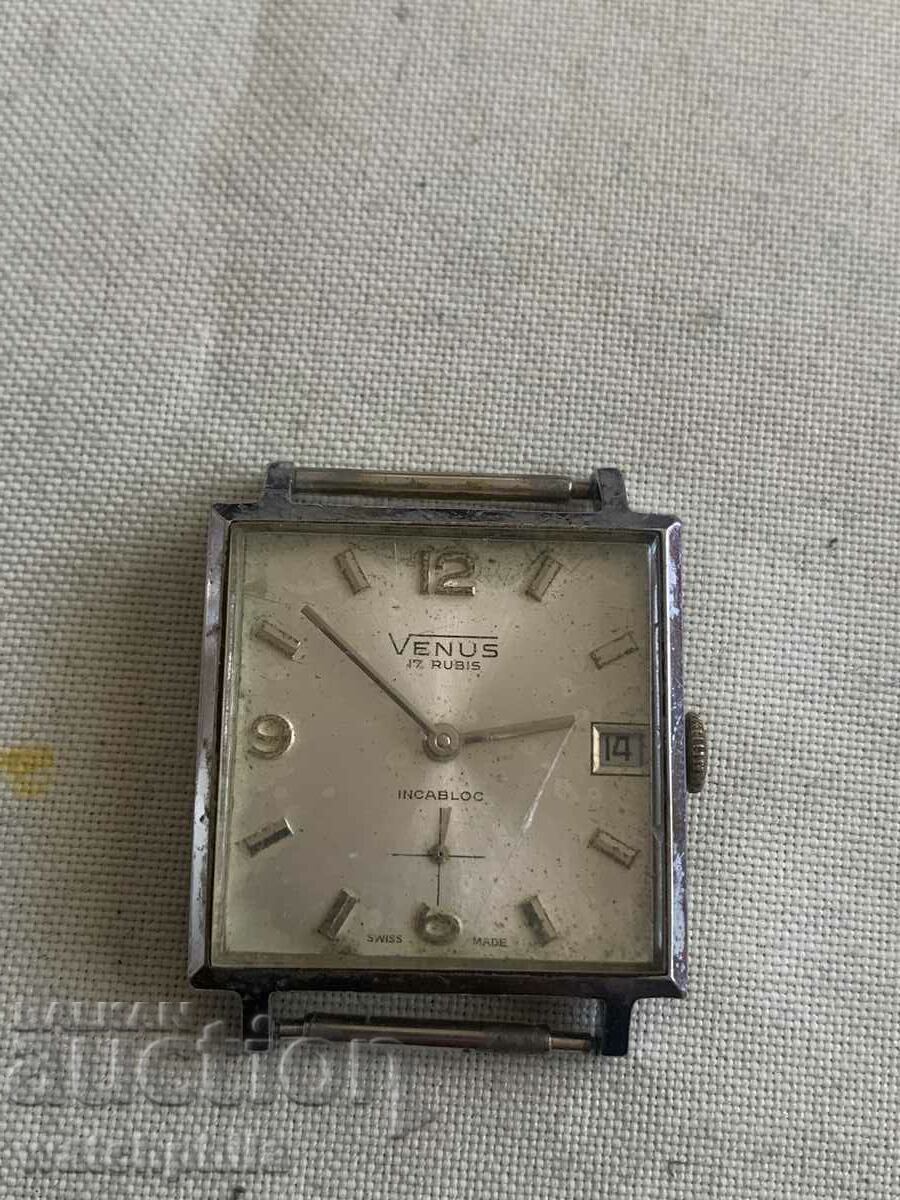 Venus Rare Men's Swiss Watch. It works. Rare