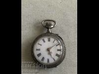 Silver Pocket Watch Working. Excellently preserved