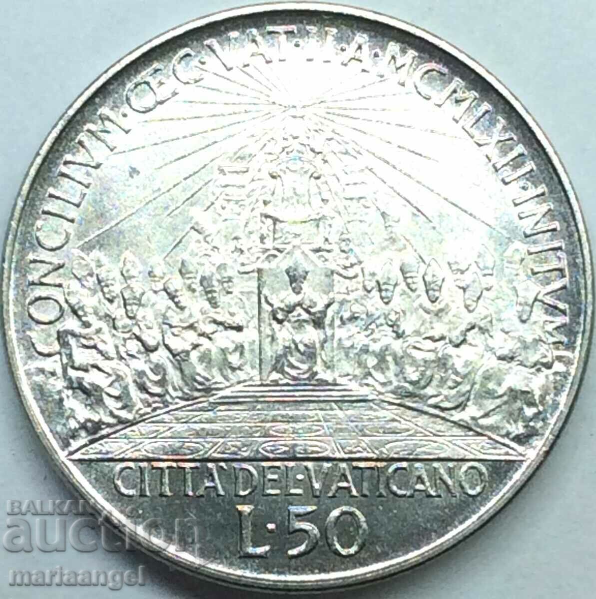 50 lire 1962 Vatican Ioan XXIII