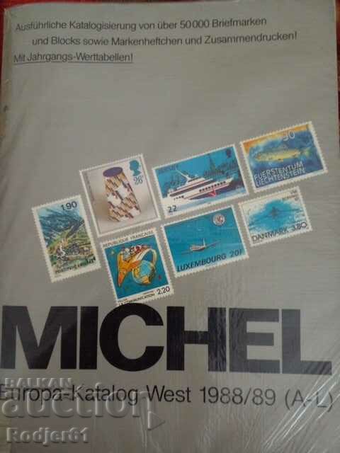 timbre - catalog 1988/89 MICHEL 2 volume