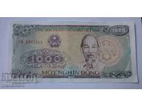 1000 Dong Vietnam 1000 Dong Vietnam 1988 Bancnotă asiatică