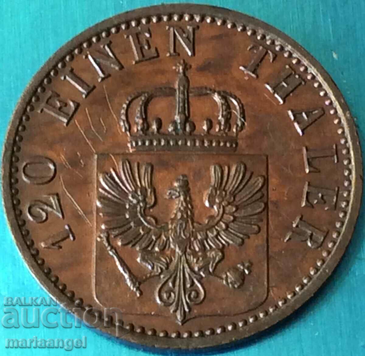 Germania 1869 3 Pfennig Prusia