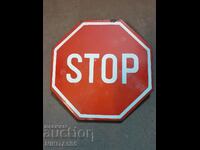Old mini stop sign
