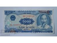 5000 донга Виетнам 5000 донг Виетнам 1991 Четвърта банкнота