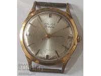 Gold-plated Poljot wristwatch